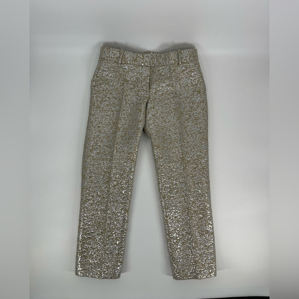 J. Crew Metallic Blazer and Pants Set (B9#8) - Picture 11 of 14